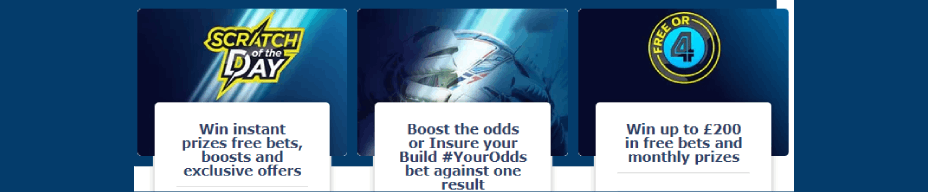betting offers with restrictions related to the odds of the bets