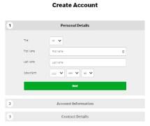 How to create an account at Betway